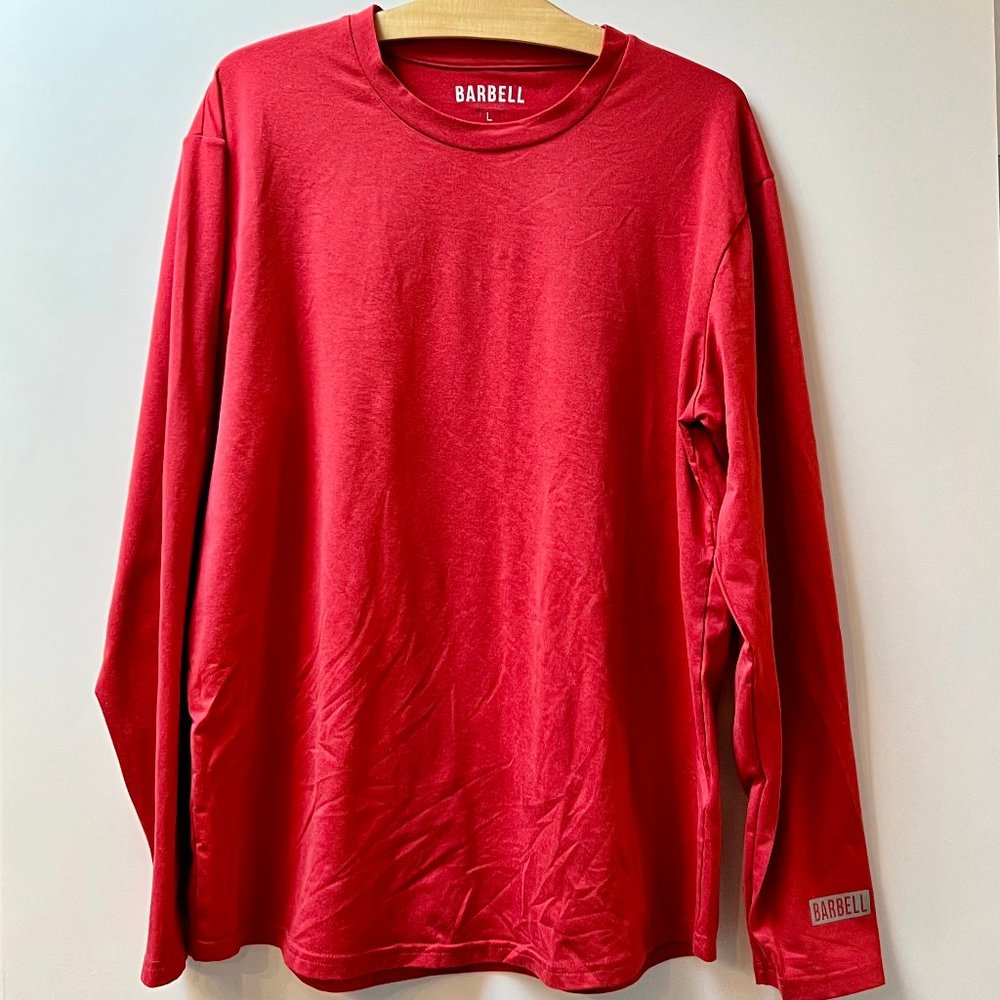 NWOT Men's Barbell Shirt